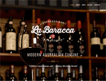 Tablet Screenshot of labaracca.com.au
